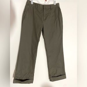 Banana Republic Dark Green pants size 10